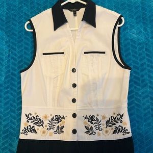 Women’s Christine Phillipe of California Vest Sz 10
